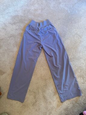 Athleta Soft Lavender Wide-Leg Pull-On Pants